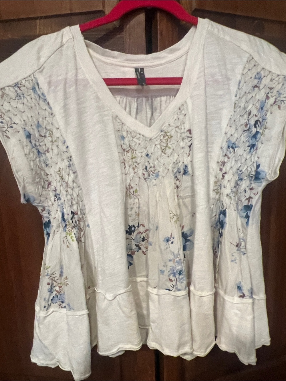 Anthropologie NWOT Flutter top